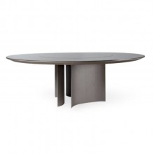 Mesa de Jantar Preta Redonda Grande Para Cozinha SC57